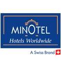الشعار الخاص بسلسلة فنادق Minotel