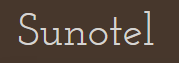 الشعار الخاص بسلسلة فنادق Sunotel