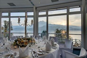ホテル Hermitage Lake Lucerne   Beach Club & Lifestyle