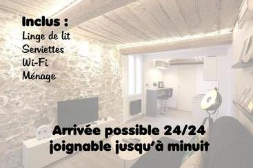 Gregbnb   T2 Ancien Et Moderne   Parking Inclus   15min Gare