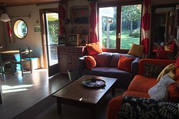 Maison En Bois  Proche Plage Et  Gr34