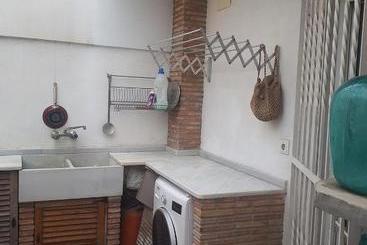 پانسیون Habitación Doble En Valencia Con Aseo Privado Y Amplia Terraza Para Mascota