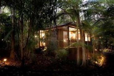 בית מלון כפרי Amore On Buderim Luxury Rainforest Cabins