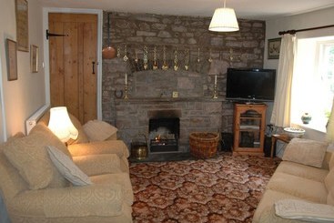 Rural Cottage With Lovely Features Such As A Warm Fireplace, Situated In Aber