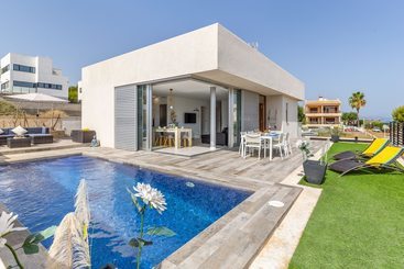 بيت ريفى Modern Boutique Style Villa With Pool Son Serra