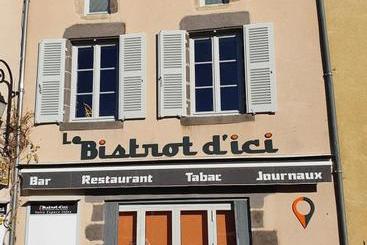 住宿加早餐  Chambres D'hôtes Du Bistrot D'ici
