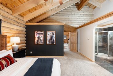קוטג'' Iconic Log Cabin Escape Idaho Springs Hot Tub