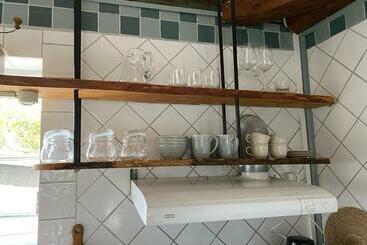 B&b Bland Ormbunkar Och Rosor