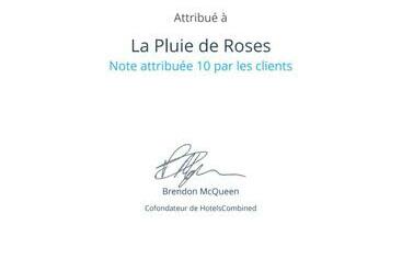 تختخواب و صبحانه La Pluie De Roses