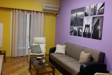 Colourful Apartment In Athenscity 1min From Subway -                             Athene                        