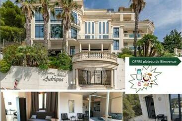 아파트호텔 Grand Studio Terrasse De Standing, Pleine Vue Village Et Mer
