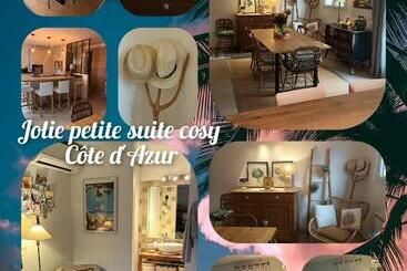 تختخواب و صبحانه Jolie Petite Suite Côte D Azur