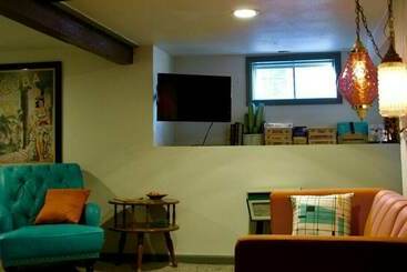 Retro Inspired Downtown Loveland Apartment
