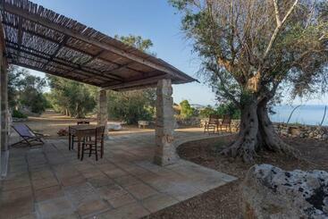 游客公寓 Levante E Libeccio Villette Vista Mare Marina Di Andrano