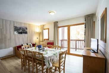 דירות לתיירים Les Balcons Proche Parc National Vanoise Appartement 3 Pieces 8 Pers
