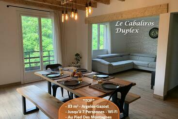 Жильё для туристов Le Cabaliros Duplex 83m² Argelès Gazost