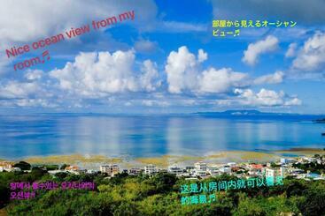 ツーリストアパートメント Yomitan Ocean View Apartment 201
