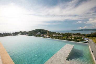 游客公寓 Panora Surin By Holy Cow, 1 Br, Mountain View
