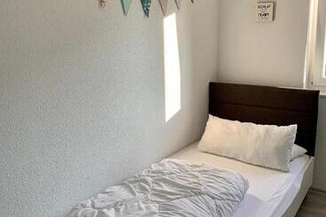 ツーリストアパートメント Ferienhaus   Heimathafen Tossens