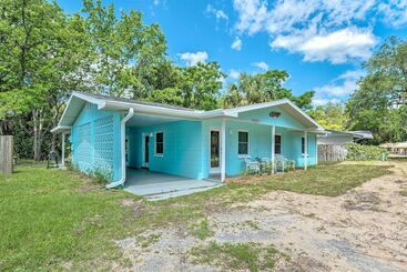 بيت ريفى Bright Crystal River Home, Walk To Boat Ramp!