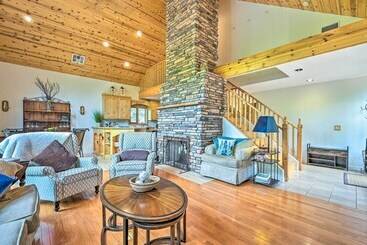 بيت ريفى Log Cabin In Payson W/ Deck, Mtn & Creek Views