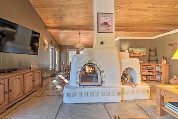کلبه Altitude Adjustment  Angel Fire Cabin W/ Deck