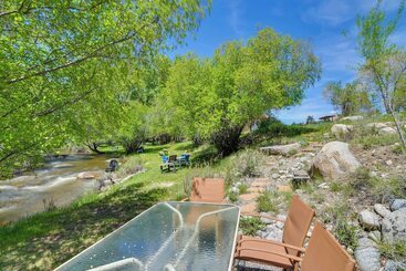 بيت ريفى Buena Vista Creekside Home W/ Private Hot Tub!