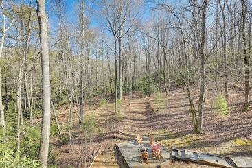 コテージ Luxury Cabin W/ Deck < 5 Miles To Sapphire Valley!