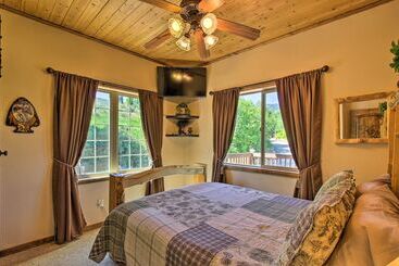 茅舍 Spacious Fish Haven Cabin W/ Game Room + Deck!