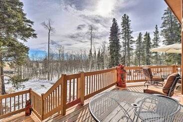 Сельский дом 22str 00047 Fairplay Cabin W/ Deck On 3 Acres!