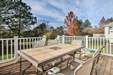 별장 Ocean View Family Home: 3 Mi To Bethany Beach
