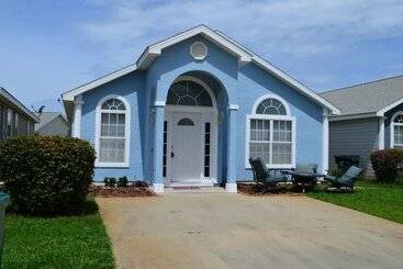 별장 Pcb Family Home W/ Pool Access, 1 Mile To Beach!