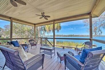 بيت ريفى Lakefront Crystal River Home W/ Private Dock!