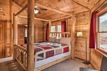 茅舍 Cosby Cabin W/ Hot Tub ~ 18 Mi To Gatlinburg!