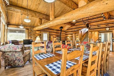 بيت ريفى < 1 Mi To Lake Granby: Log Cabin W/ Fire Pit