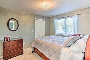 کلبه Tacoma Home W/ Garden + Pond ~ 3 Mi To Beach!