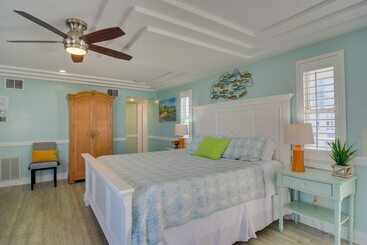 بيت ريفى Breezy White Sands House Steps To Gulf Shore!