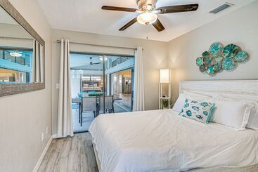 بيت ريفى Cape Coral Home W/ Heated Pool, Dock & Gulf Access