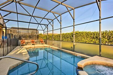 کلبه Luxe Terra Verde Villa W/ Theater: 6 Mi To Disney!