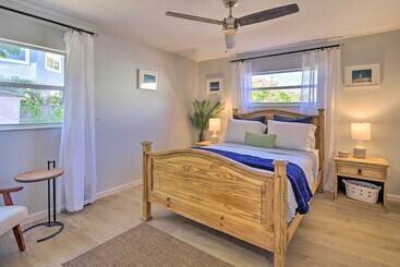 茅舍 Quiet Satellite Beach Home W/ Lanai, Walk To Beach