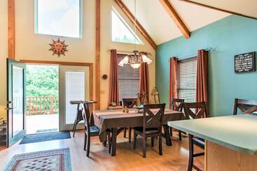 بيت ريفى Cloudcroft Home W/ Spacious Stargazing Deck!