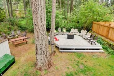 بيت ريفى Anderson Island Home W/ Hot Tub, Near Beaches