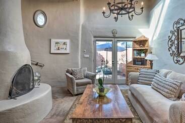 کلبه Chic Adobe Style Bungalow In Historic Santa Fe!