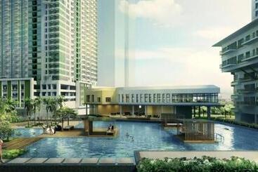 Апарт-отель Serene And Stylish Studio In Cebu Business Park