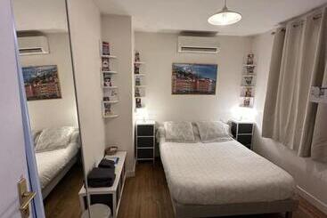 펜션 Villa Des Palmiers, Chambre N°1, Lit Double