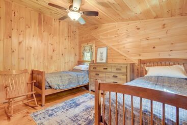 بيت ريفى Scenic Franconia Cabin ~ 6 Mi To Cannon Mountain!