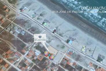 فندق Flat Resort Vila Atlântida   Luís Correia   305   Em Frente A Praia