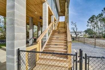 بيت ريفى Bay St Louis Home W/ Private Dock + Kayaks!