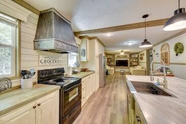 بيت ريفى Creekside Sautee Nacoochee Home: 8 Mi To Helen!