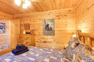 별장 Gorgeous Blue Ridge Mountain Retreat: Deck + View!